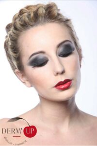 Maquillage sophistiqué: smoky eyes